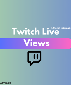Twitch Live Views kaufen - 1 Monat
