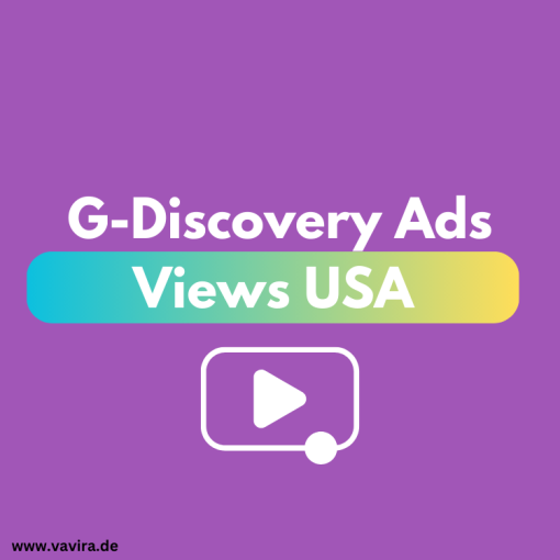 Google Discovery Ads Views USA kaufen